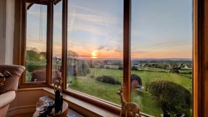 Sunset from the Lounge- click for photo gallery